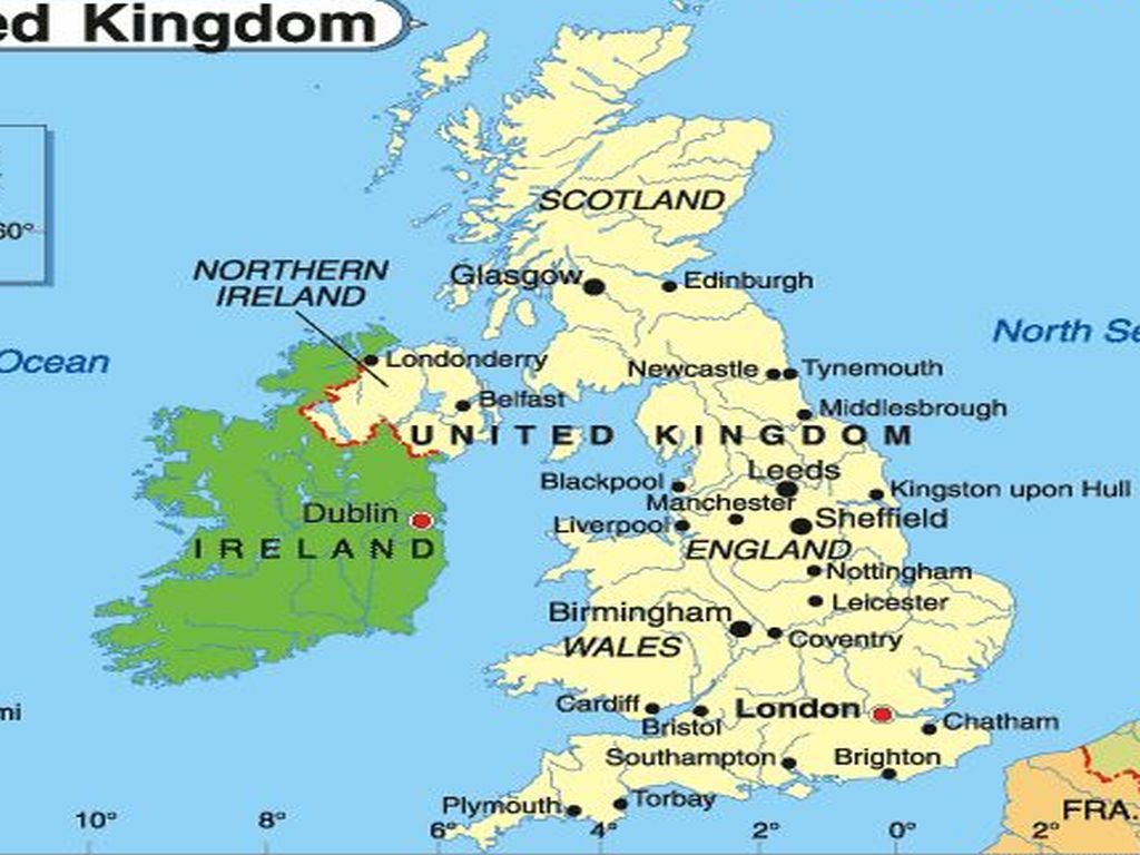 harta Marea Britanie